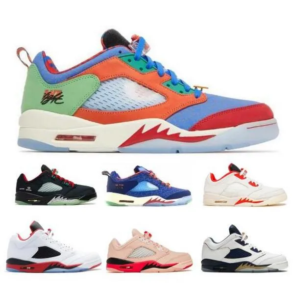 Jumpman 5 5s Low Men Women Basketball Shoes Lows Top Doernbecher Jade Girls That Hoop Orange Fire Red Chinese New Year 2022 Classic Trainers Sneakers