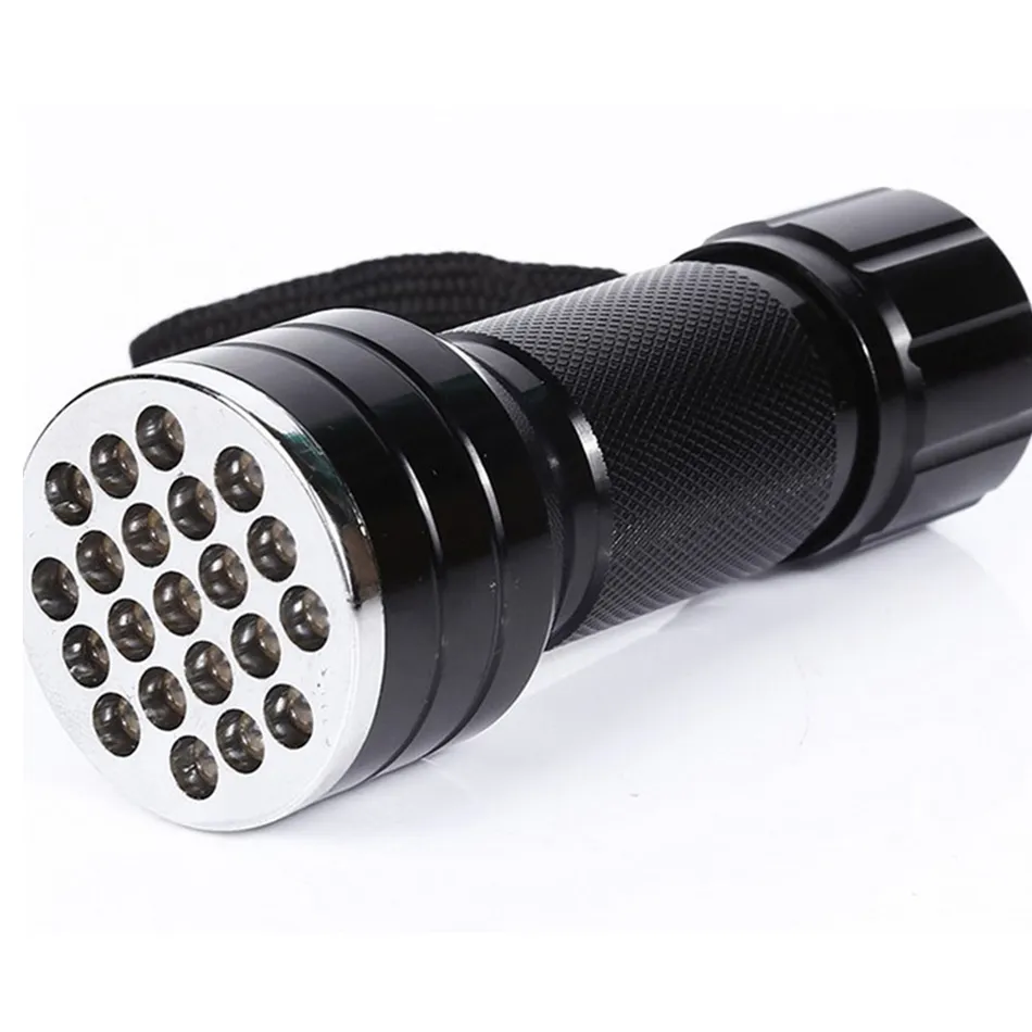 UltraFire Torcia UV 395 nm LED luce nera, 10 W modalità singola