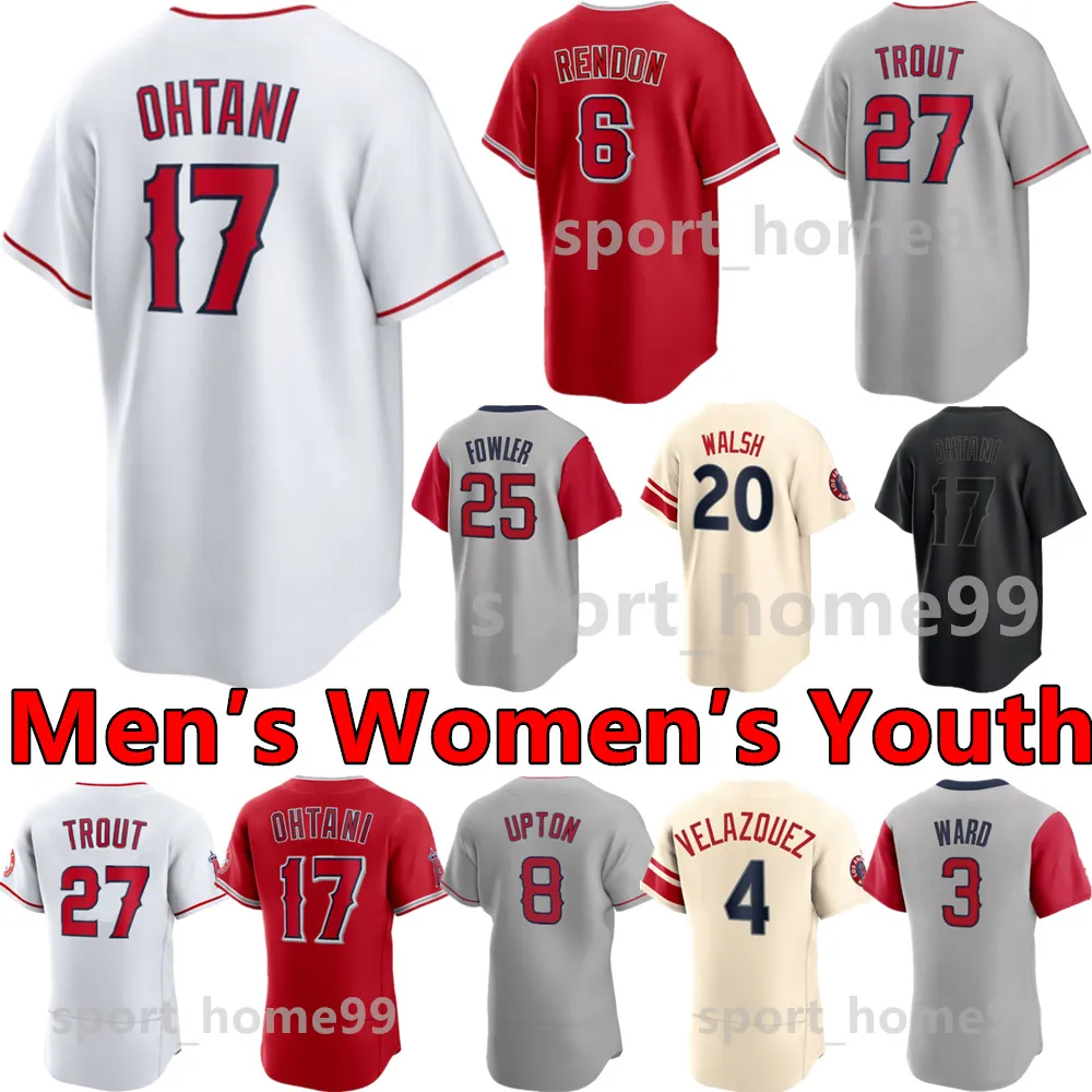 Custom 2024 honkbalshirt 23 Brandon Drury 2 Luis Rengifo 3 Taylor Ward 9 Zach Neto 16 Mickey Moniak 27 Mike Trout 21 Matt Thaiss 20 Jared Walsh 17 Shohei Ohtani Jerseys