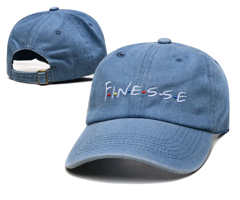 Baseball Cap Designer Denim Hat Martin Finesse Fashion Mens Snapback Hats for Women Brand Sport Hip Hop Flat Sun Bone Sport Gorras Casquette