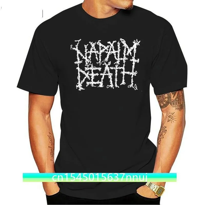 NAPALM DEATH OLD Maglietta con licenza ufficiale Death Metal M L XL Abbigliamento da uomo Magliette 220702