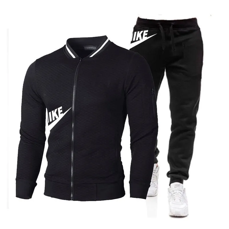 New dunk Brand designer jacket Chándal Moda Hombre Ropa deportiva Sudadera Conjuntos Cremallera superior Fleece jogging sudadera con capucha Pantalones baloncesto ropa de invierno