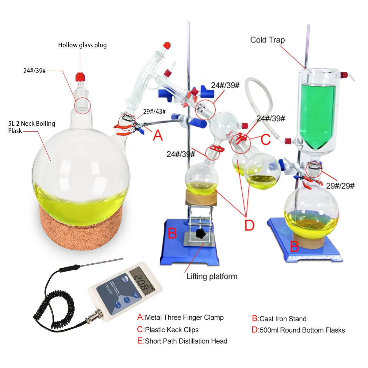 Mini Distilation Kit Distillation Kit Alcohol