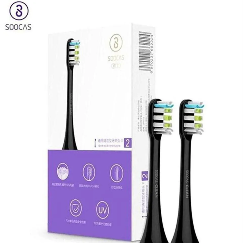 SOOCAS X3 X1 X5 Replacement Toothbrush heads for Xiaomi Mijia SOOCARE X1 X3 sonic electric tooth brush head original nozzle jets258Z