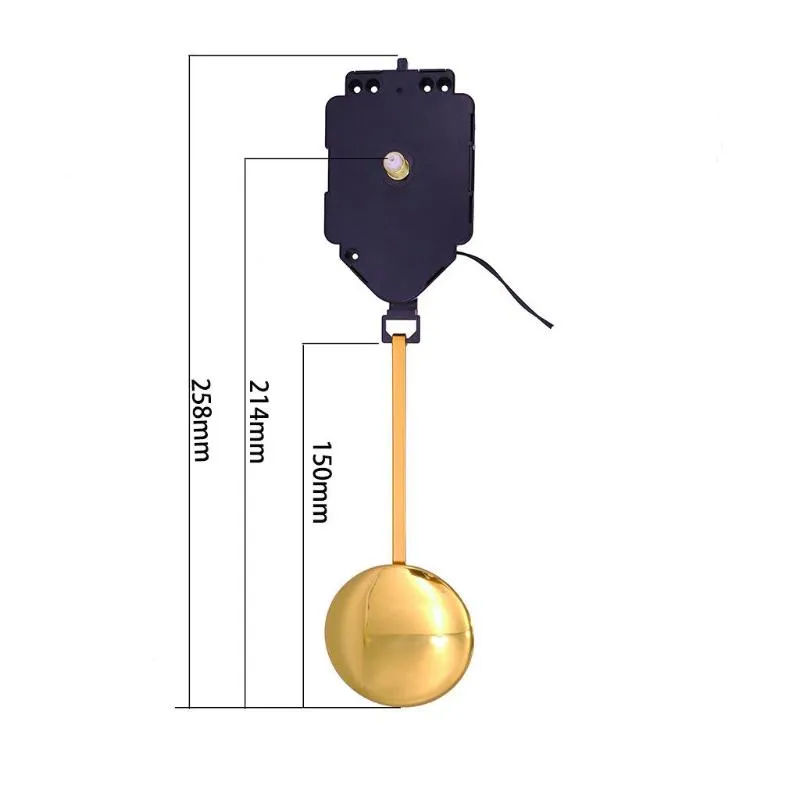 Wandklokken Pendulum klokbeweging kwarts -diy kits vervangingsmechanisme