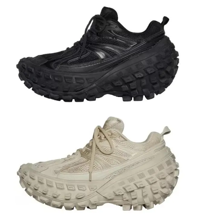 Groß sparen beim Kauf von Top Herren Plateau Sneaker Für Herren,  Star Sneaker: Designer Plateau Sneaker, Beige Schwarz, Dad Schuh Sneaker, 