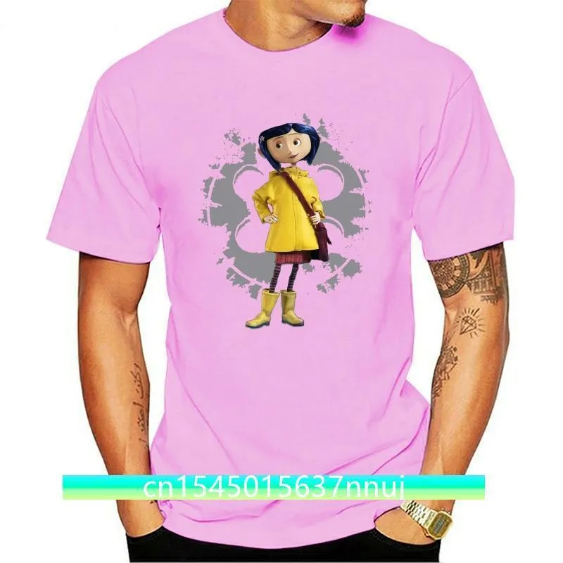 Homens Camiseta Moda Coraline Filme Gráfico Camiseta Clássico Engraçado Camiseta Novidade Camiseta Mulheres 220702