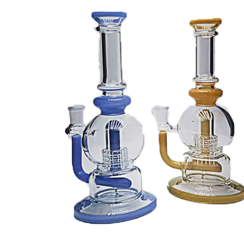 Glass Bong Dab Rig Water Pipe Hookah Beaker Smoking large Percolator Thick Material Smoking Straight Tube Rigs High Quality Bongs Hookahs