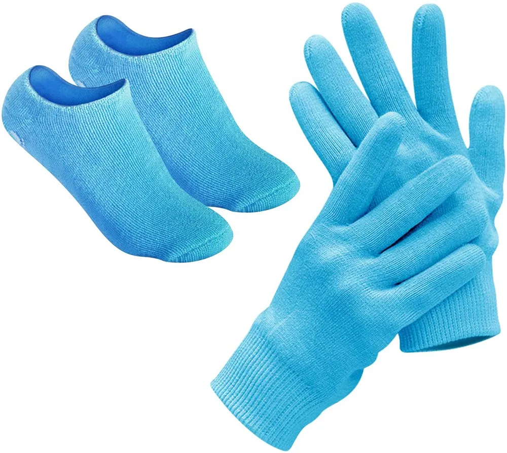 Feuchtigkeitsspendende Socken, Handschuhe zur Reparatur, weicher Fuß, Feuchtigkeitscreme, Gel, Spa, trockene, rissige Hände, Hautpflegelotion, Silikon-Innenfußbehandlung