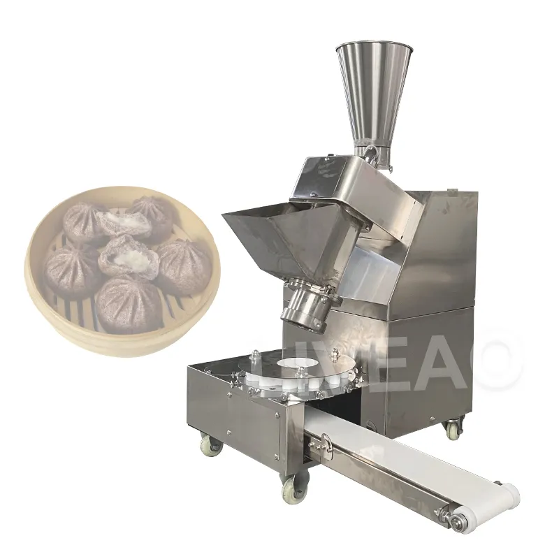 Máquina de fabricação de pão comercial profissional de cozinha 220V aço inoxidável Baozi Filming Maker