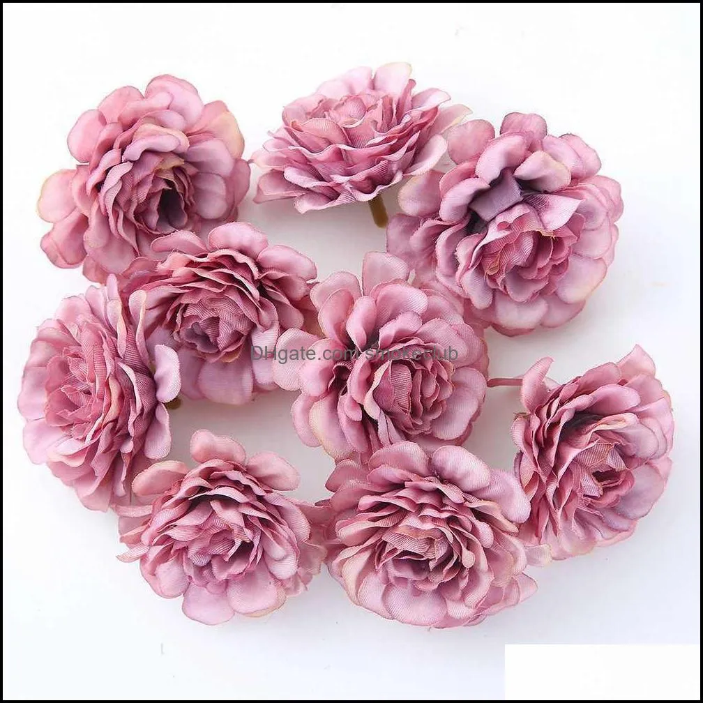 New flower head multi-layer simulation flower fake Hydrangea DIY manual accessories home decoration