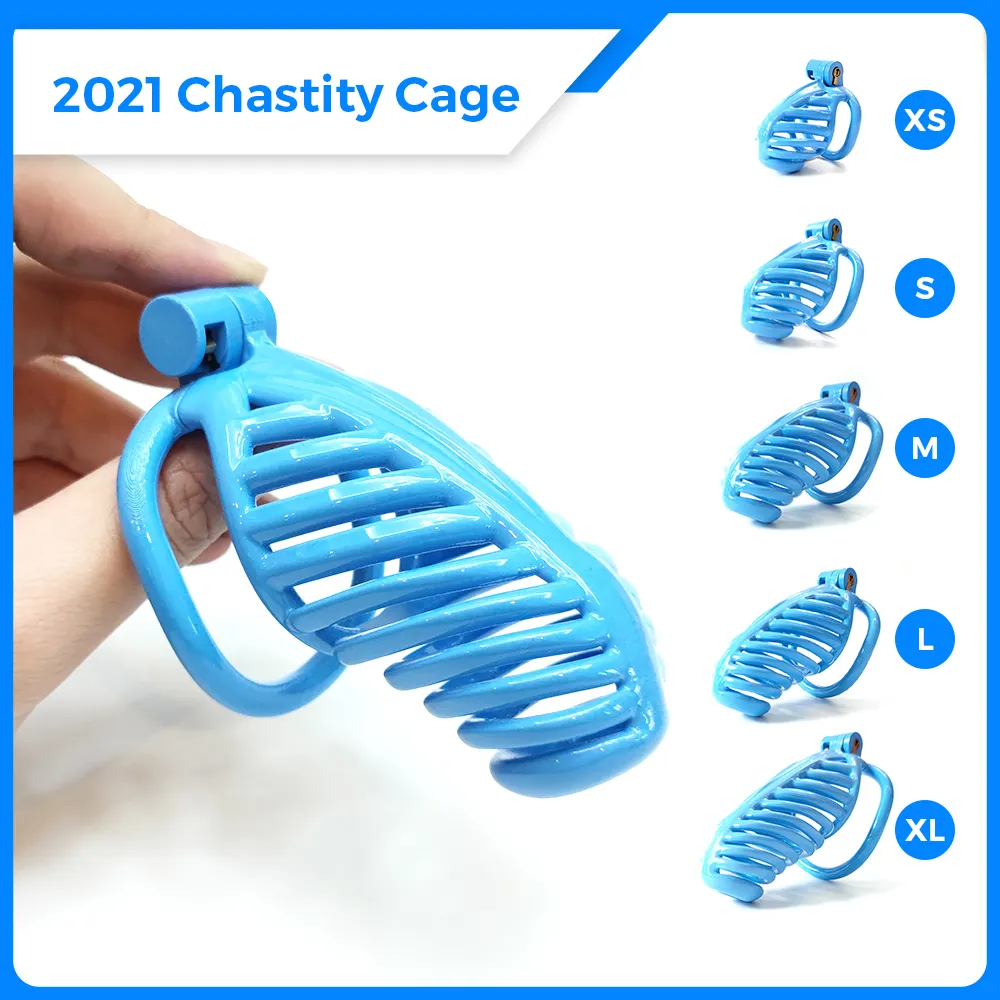 BDSM Blue Chastity Devices Cage Mamba Y Slave Cock Male sexy Shop Bondage Penis Ring Erotic Gay Ladyboy 18+ Toy for Men