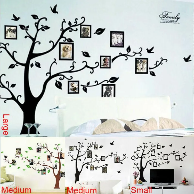 ملصقات الجدار POS صور الإطار شجرة الشروط شارات غرفة المعيش