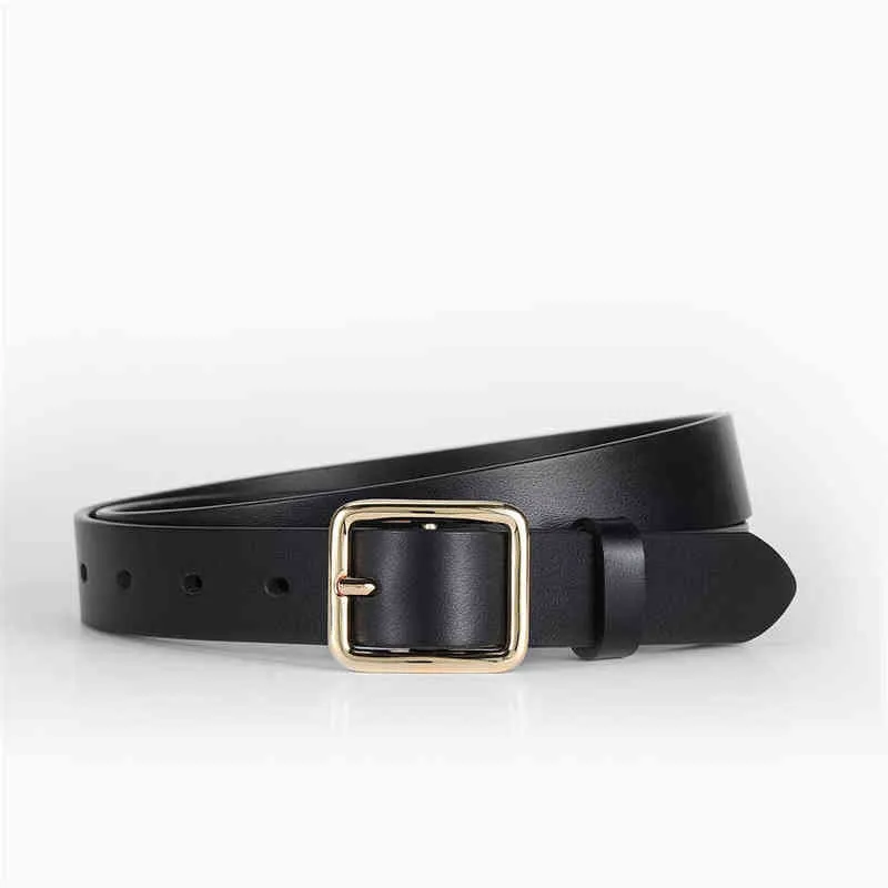 mens belt belts for men designer Leather Niche Fashion Belt Decoration Durable First Layer Cowhide Korean Jeans Waist Slim Women's Trend Accessories 814484097