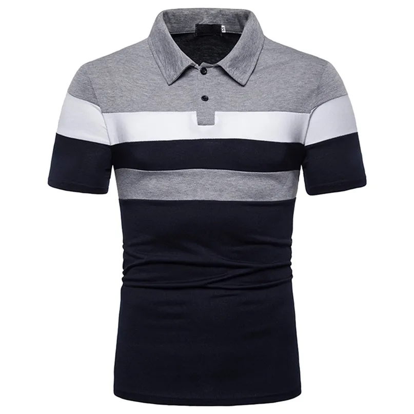 Summer Fashion Mens Polo Shirts High Quality Short Sleeve Mens Shirt Brands Breattable Brand Tee Tops 220606