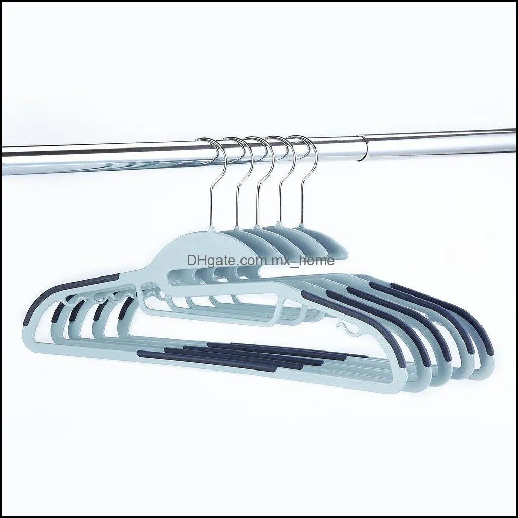 dry and wet nonslip homepower hangers plastic clothes hangers without traces multipurpose drying racks hanger