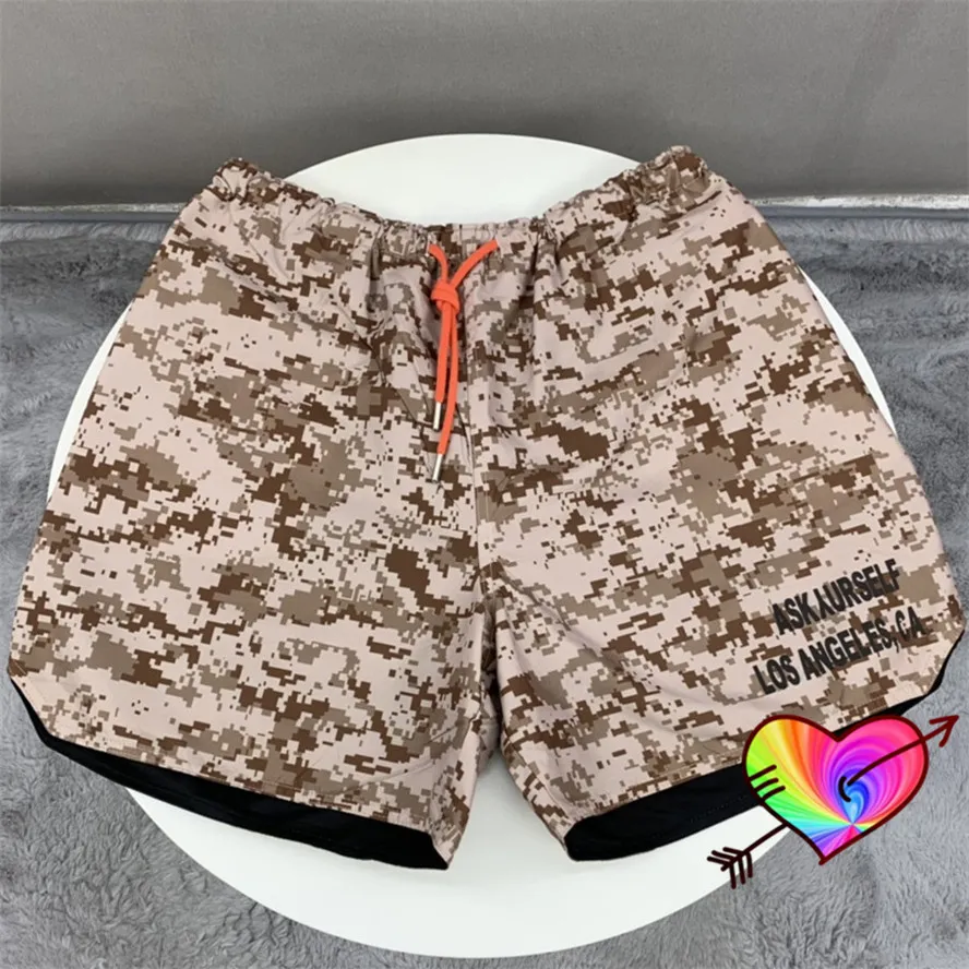 2022 Vintage Camo Vintage Shorts With Puff Leg Print For Men And
