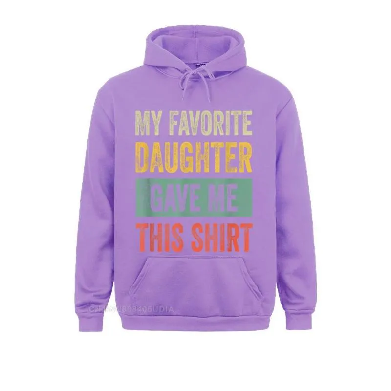 Mens Funny Favorite Daughter Sweatshirt Perfect Gift For Dad