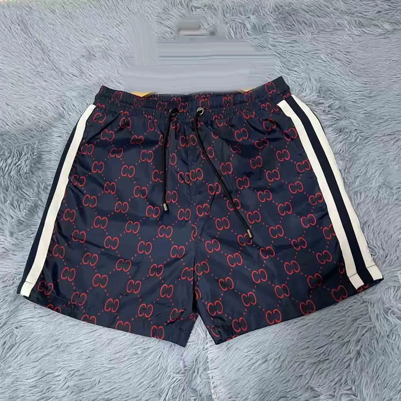 Summer Shorts waterproof and quick-drying swimwear designer men's white black beach shorts men's swimwear men's swimming trunks