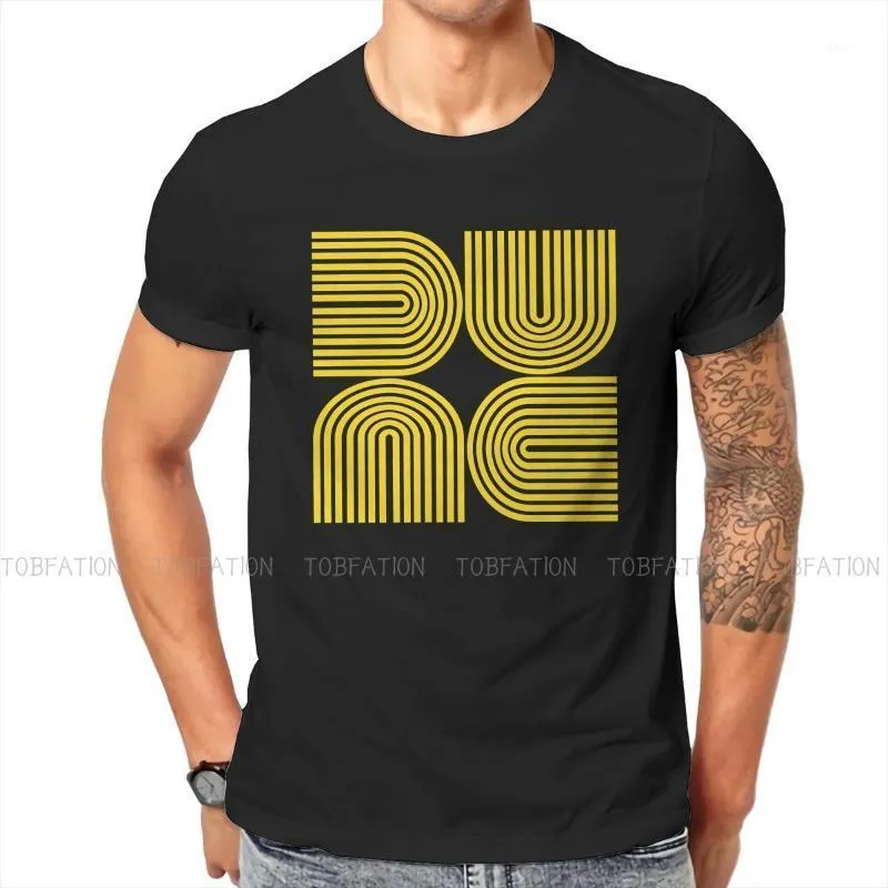 Men's T-Shirts Yellow TShirt For Male Dune Chronicles Sci-Fi Movie Camisetas Fashion T Shirt Comfortable Print Fluffy