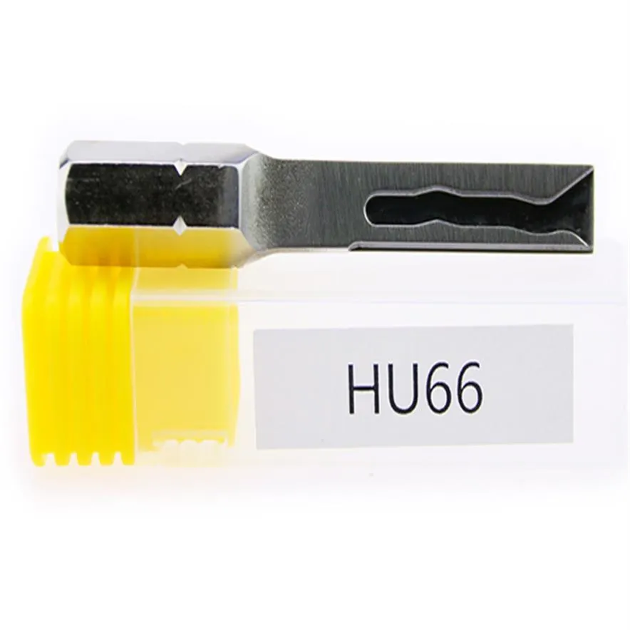 New HU66 Car Strong Force Power Key Laser Track Keys Auto Tools Lock Fast pick For Used Locksmith tools289U