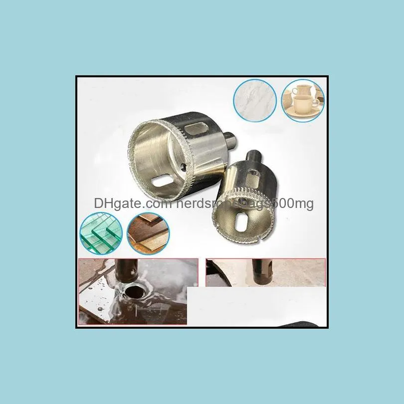 Diamond Hole saw Drill Bit Tool marble glass diamonds core drills bits ceramic tile Bead knife glasses dilator