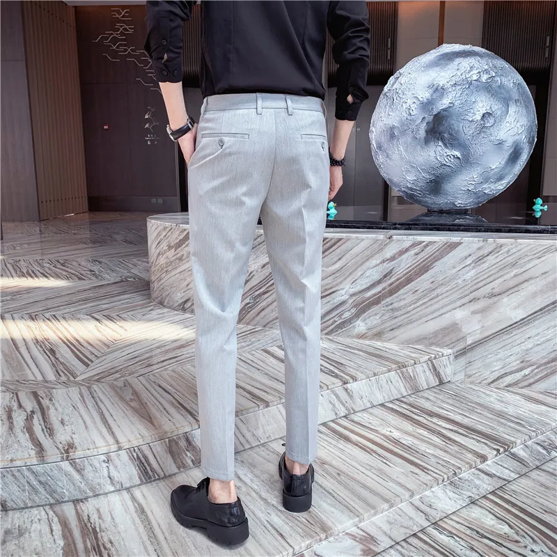 Pantalones de sales vestir slim fit