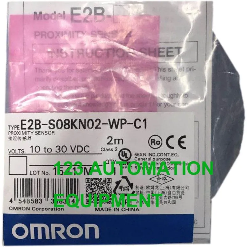 Switch Authentic OMRON E2B-S08KN02-WP-B1 C1 PROXIMITY SENSOR 2MSwitch