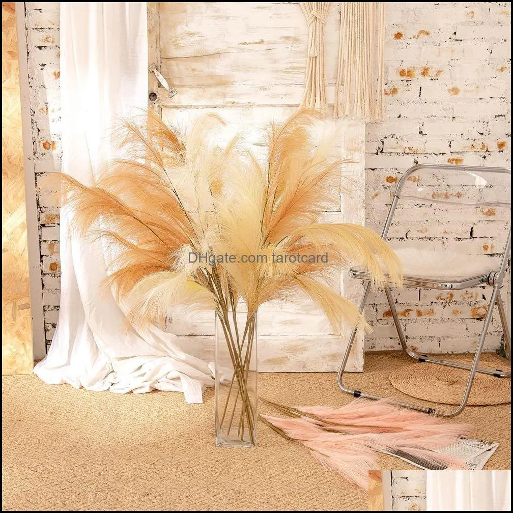 Artificial reed pampas grass wedding simulation flower home decoration