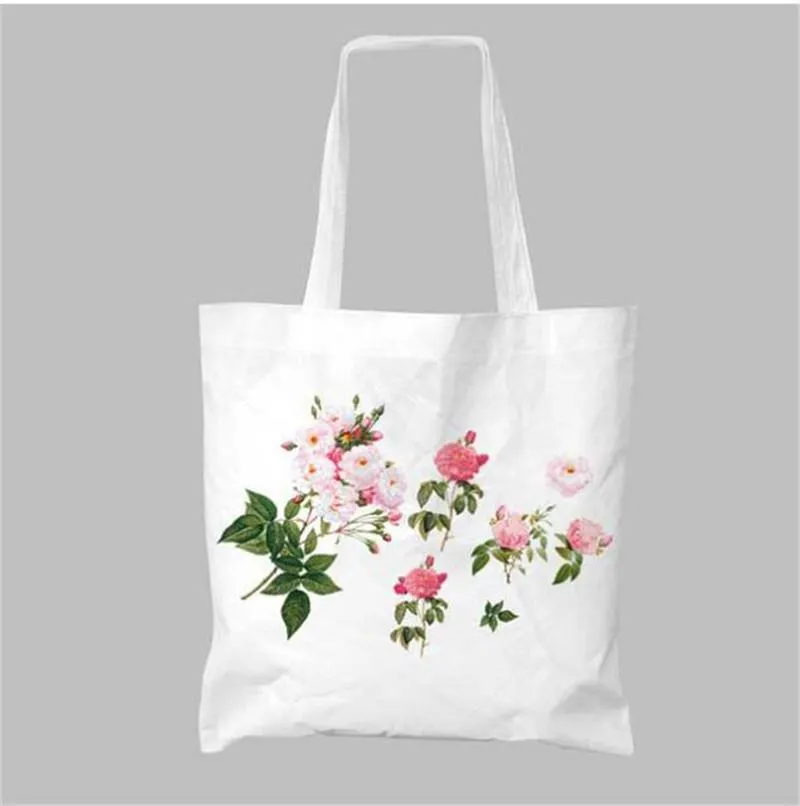 Sublimation Canvas Bag Sublimation Blank Canvas Tote Bags Reusable Grocery Bags for DIY Crafting and Decorating