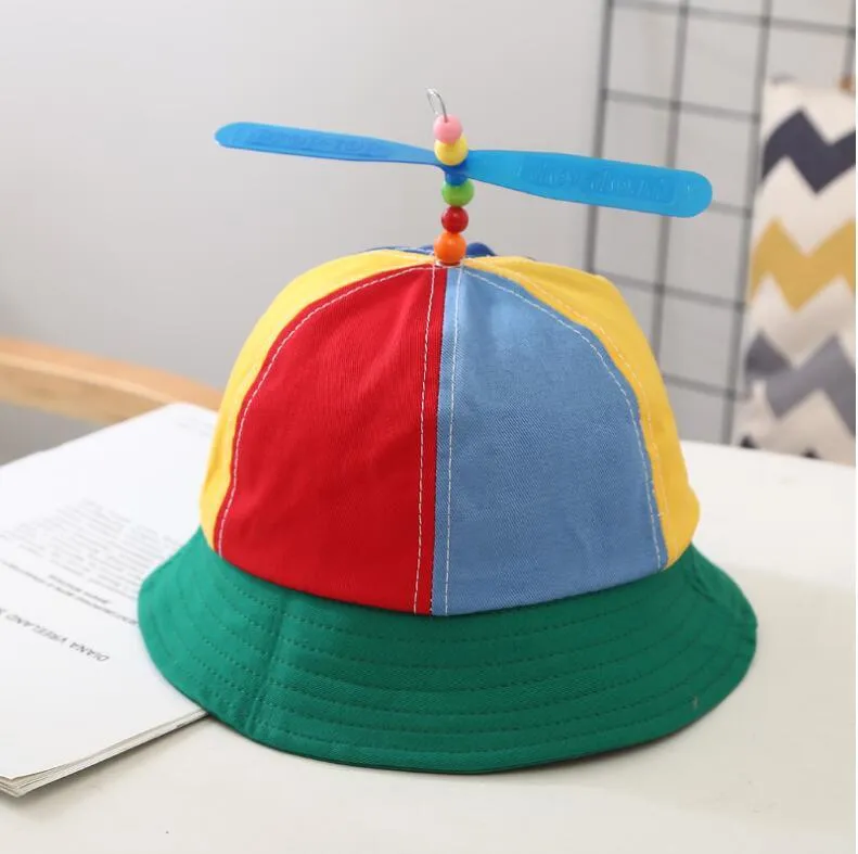 Берец весна лето детские пропеллер шляпа для мальчиков девочки милые дракоза Боб Кэпка солнцеза