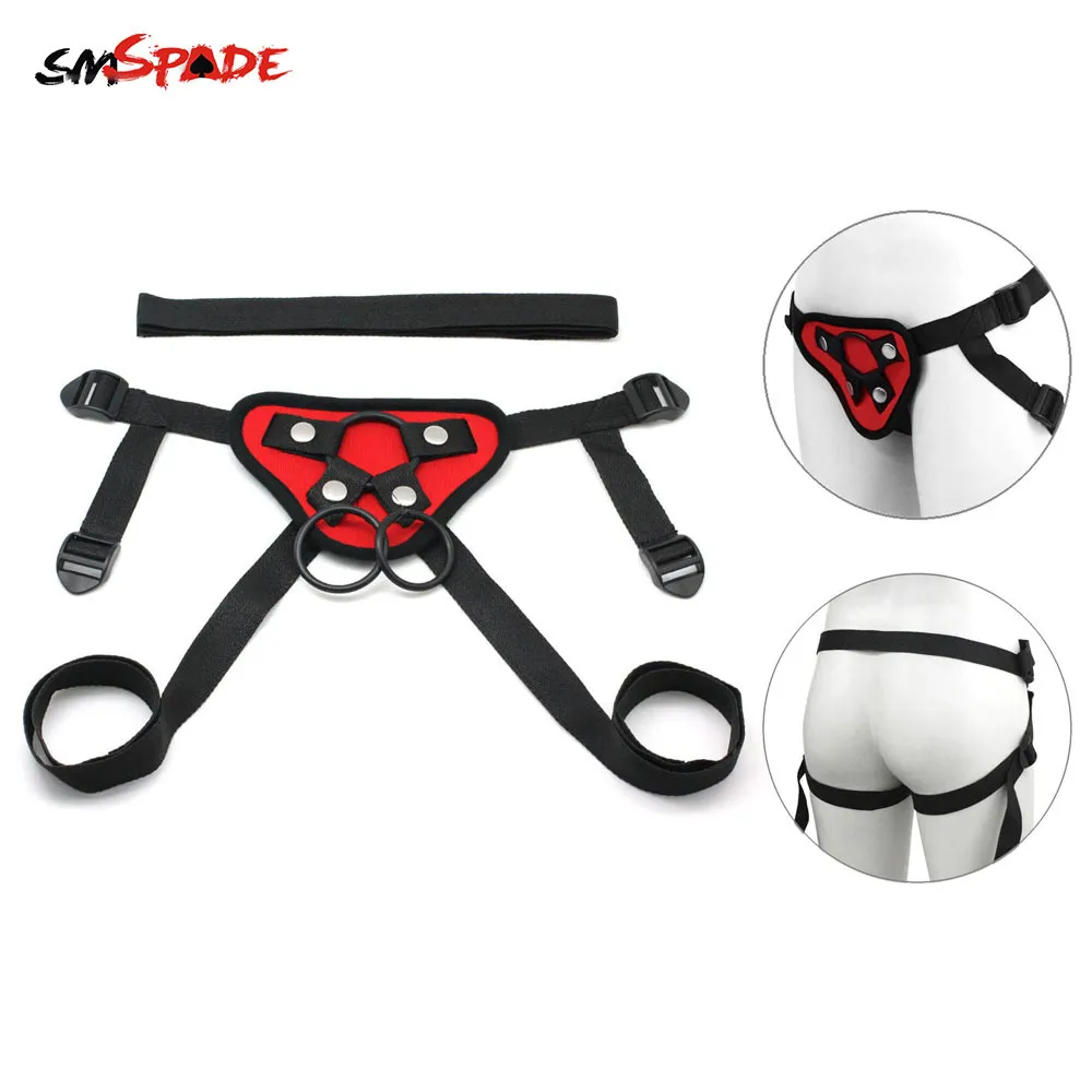 Smspade Neoprene Strap On Cabrat Dildo Toys Coppie lesbiche Ultra regolabili Sexy for Men BDSM Game