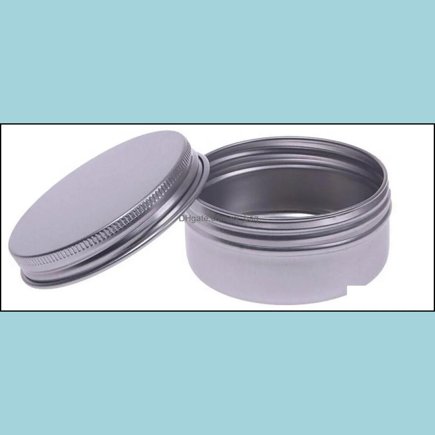 15g aluminum lip gloss container 15ml lipstick box metal jar lip balm cosmetic packaging pae11132