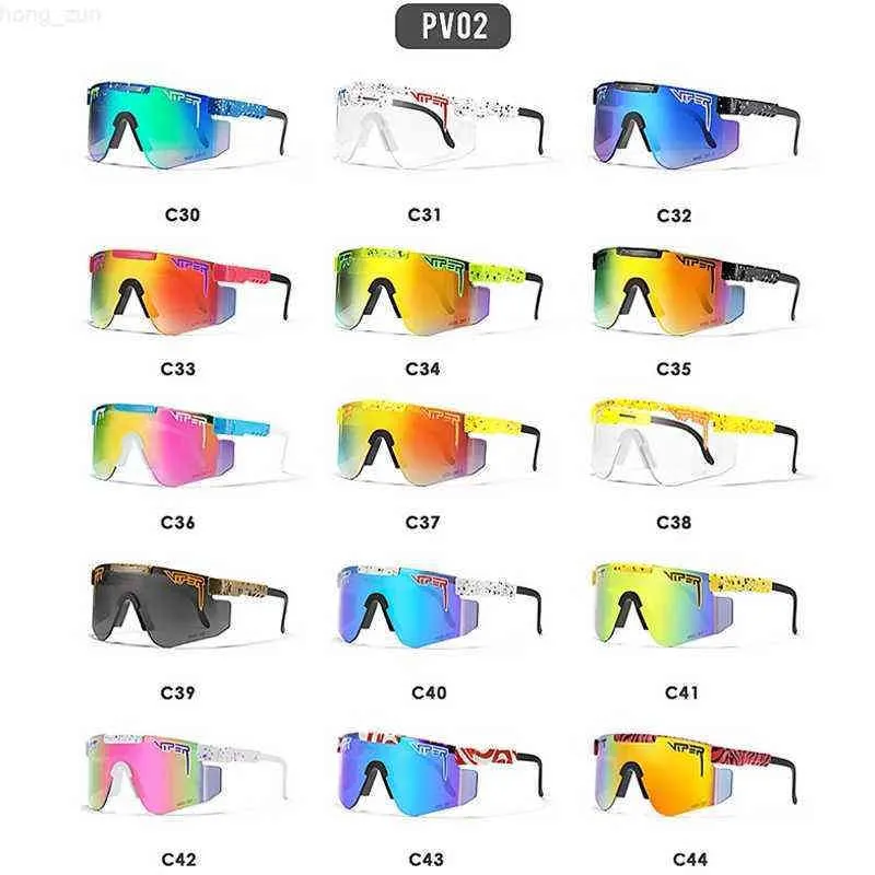 PIT الأصلي 2022 VIPER Sport Google TR90 نظارة شمسية مستقطبة للرجال/النساء في الهواء الطلق نظارات عازلة للرياح 100 ٪ UV Lens 0000