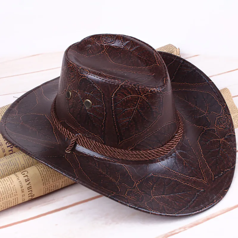 GEMVIE - Cappello da Cowboy, da Donna, Classico, con Tesa Arrotolabile, in Feltro di Lana, con Cintura - Beige - 7-7 1/4