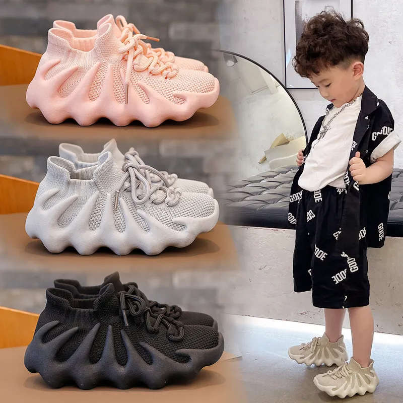Детская обувь, детские кроссовки, повседневная обувь в виде осьминога, дышащая, нескользящая, с мягкой резиновой подошвой, детская обувь для девочек, детская обувь