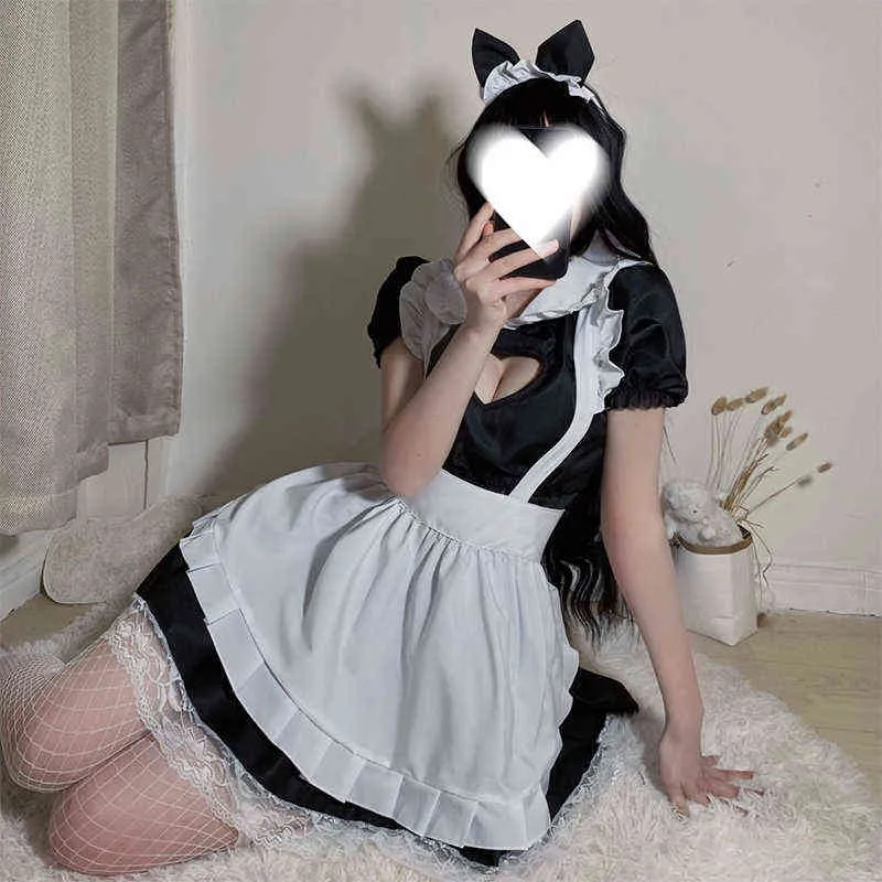 Disfraz de sales maid japonesa