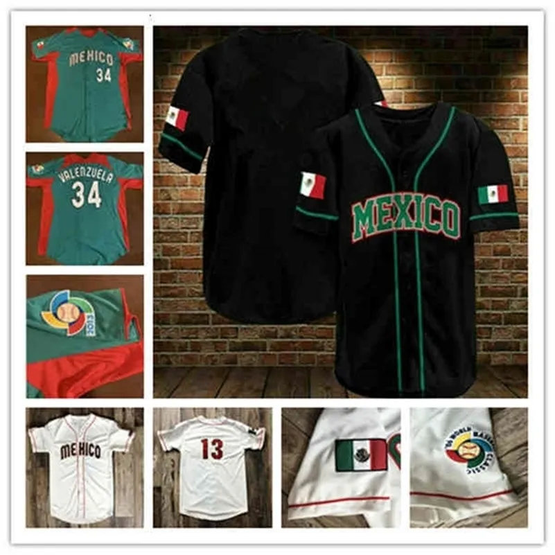 Save Big on Bulk Mexico Baseball World Classic Jersey Chen37 Mexico World  Classic Baseball Jersey 23 Adrian Gonzalez Luis Urias 54 Sergio Romo 49 