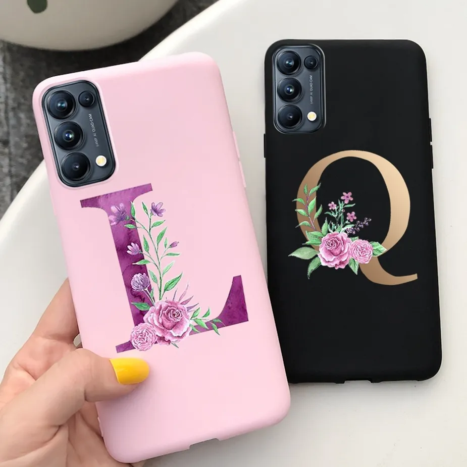 Для OPPO Найти X3 Lite Case CPH2145 Симпатичные Буквы Мягкие Силиконовые  Телефон Задняя Крышка X 3 X3 Чехлы Фундас Бампер От Ykd_dhgate_factory, 641  руб. | DHgate