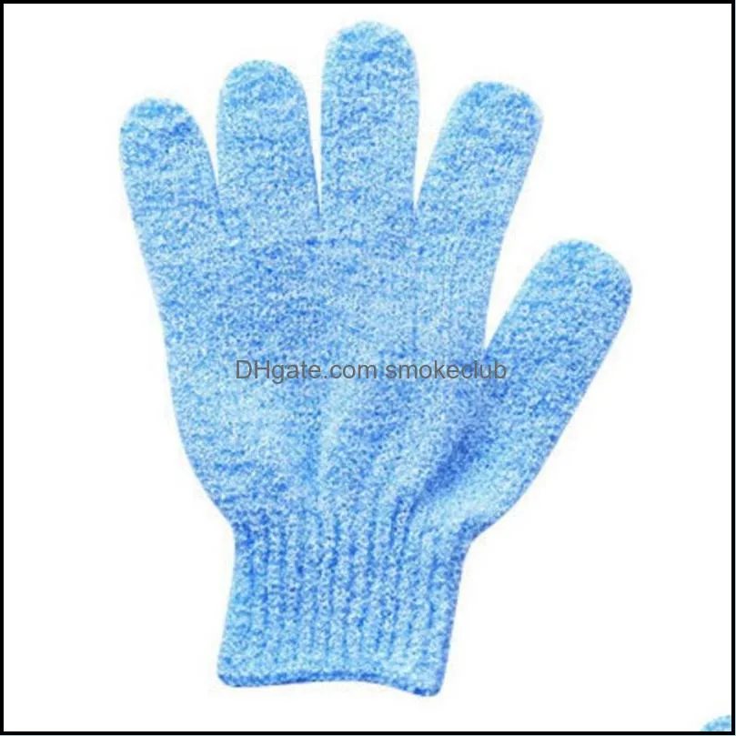 Sponges Bath gloves hand scrub towels exfoliating moisturizing scrub mud, back rubbing shower scrubber, double-sided spa massage body care, independent