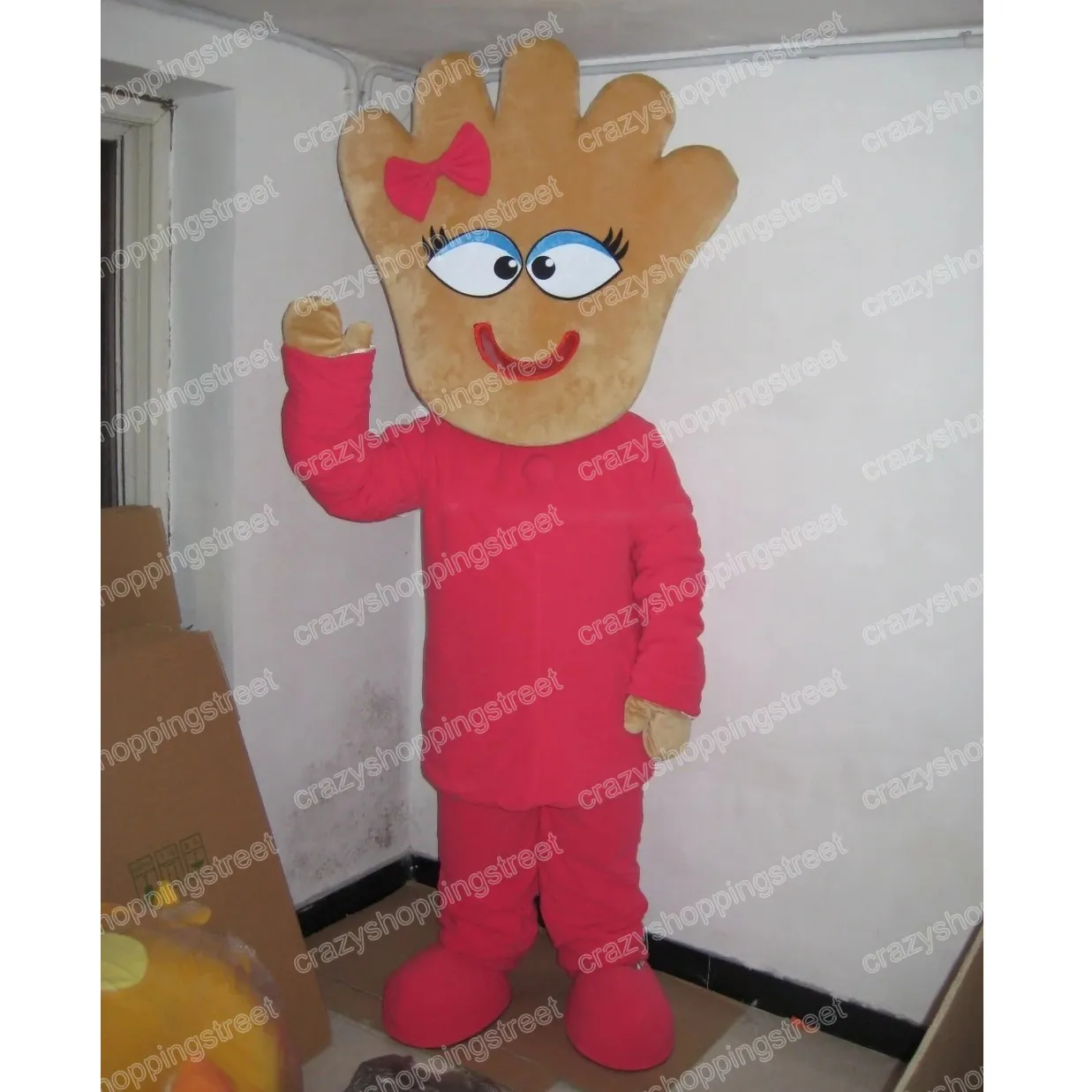 Halloween main doigt mascotte Costume dessin animé thème personnage adultes taille noël carnaval fête d'anniversaire tenue de plein air