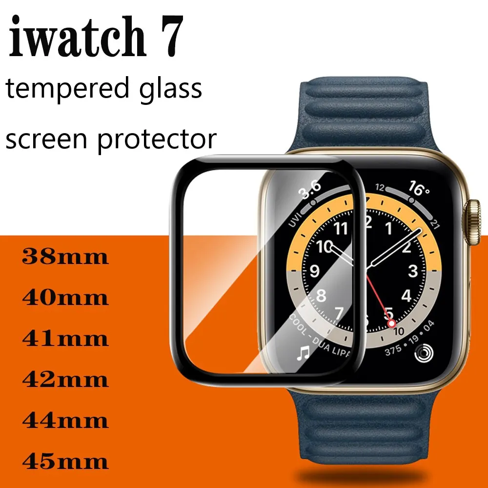 For Apple Watch Screen Films Compatible With Iwatch 45mm 41mm 44mm 42mm