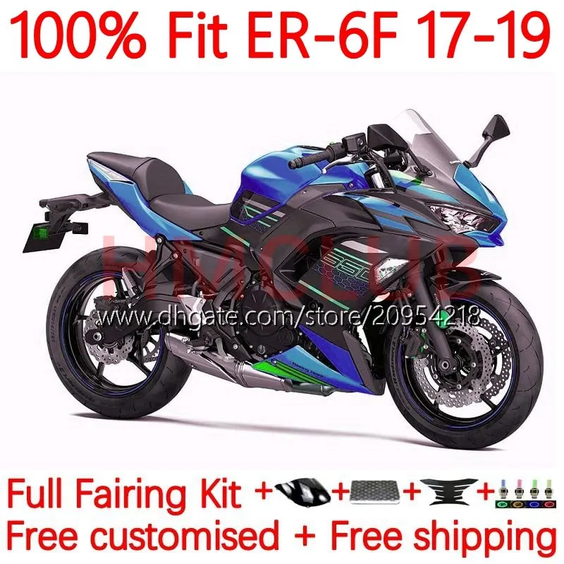 عفن حقن OEM Fairings for Kawasaki Ninja 650r er 6f 6 f er6f 17 18 19 20 Bodywork 18no.65 Ninja650r