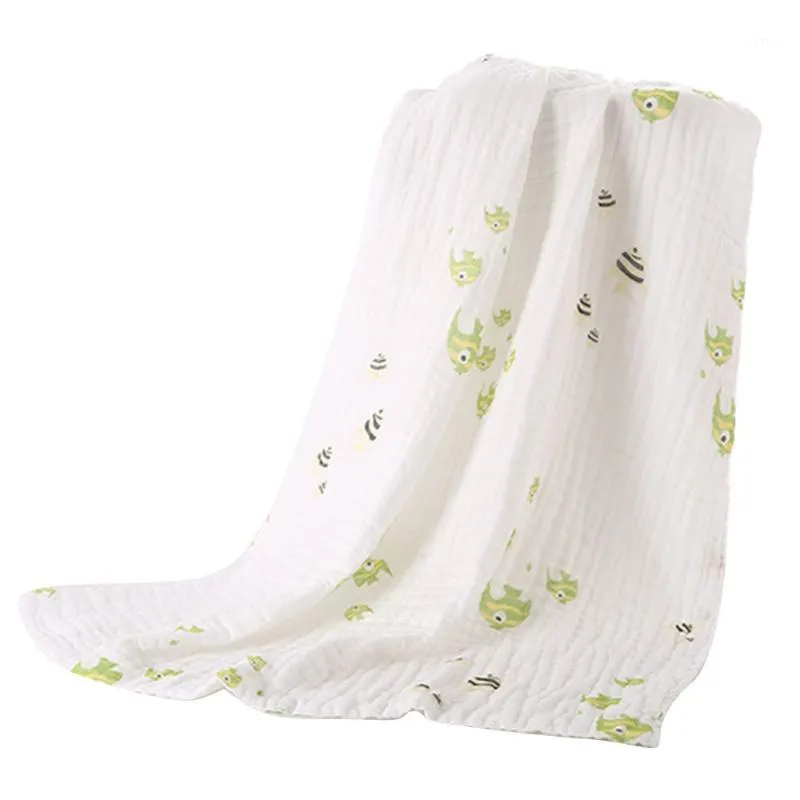 Layer Bath Towel Baby Muslin Swaddle Blankets Wrap Bedding For Sleeping