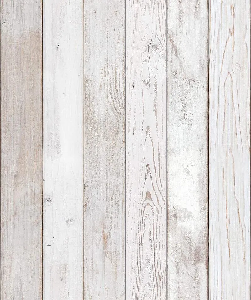 Wallpapers Distressed Reclaimed Wood Panel Grain Wallpaper For Furniture Renovation Self-Adhesive Peel - Stick Waterproof Wall Sticker