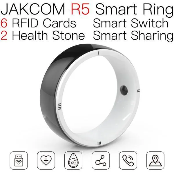 JAKCOM R5 Smart Ring neues Produkt von Smart Wristbands passend zum besten Smart-Armband Get Fit-Armband Smartband S2 wasserdicht