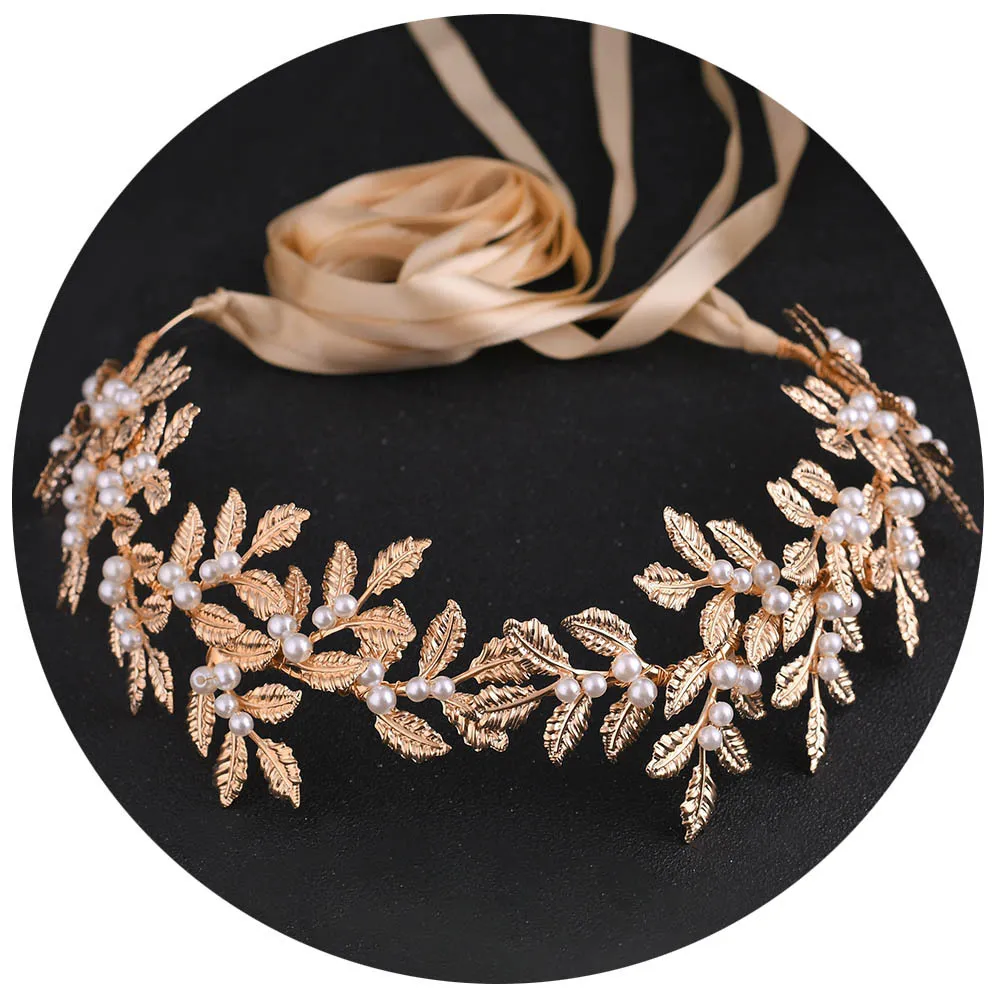 Leaf Pearl weddin for bridesmaids Belt for Women - Elastic Embellished Bridesmaid Dr Waist