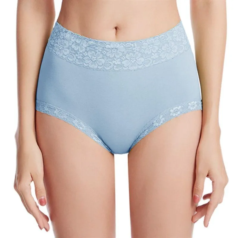 High Waist Pure Cotton Underwear For Women Cozy Lace Low Rise Briefs In 4XL  Plus Size From Shulasi, $18.31
