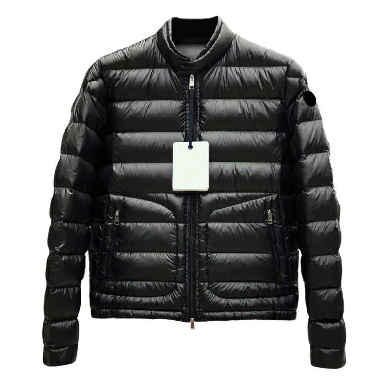 designer mens puffer jacket winter D pocket down jackets winter light standing collar warm parker jacket Luxury embroidered badge logo street coat