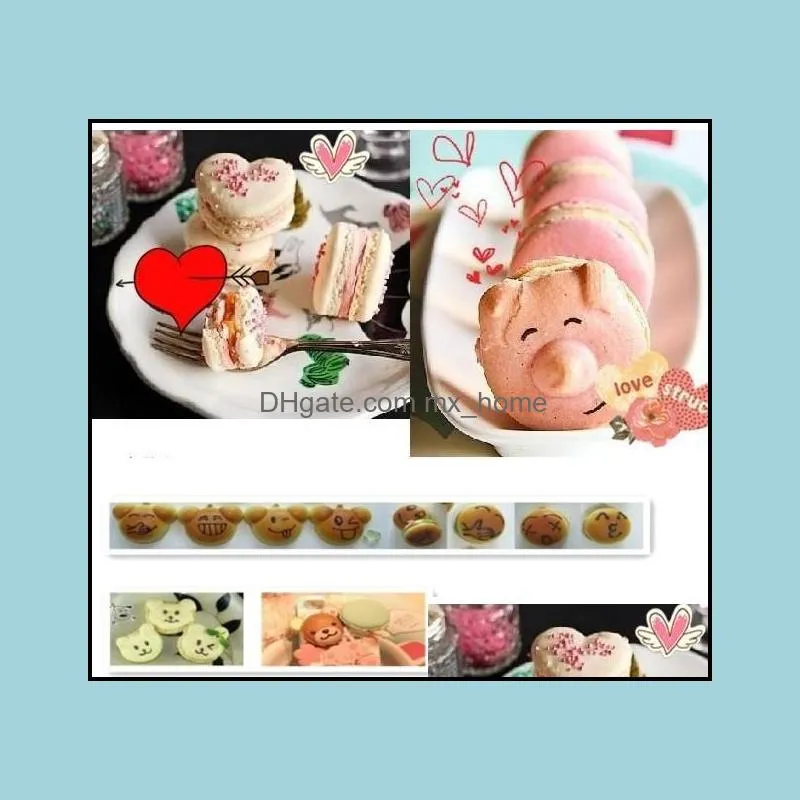 3-style Macaron Special silicone Baking Mat Silicone Muffin/Dessert Bakeware Mat